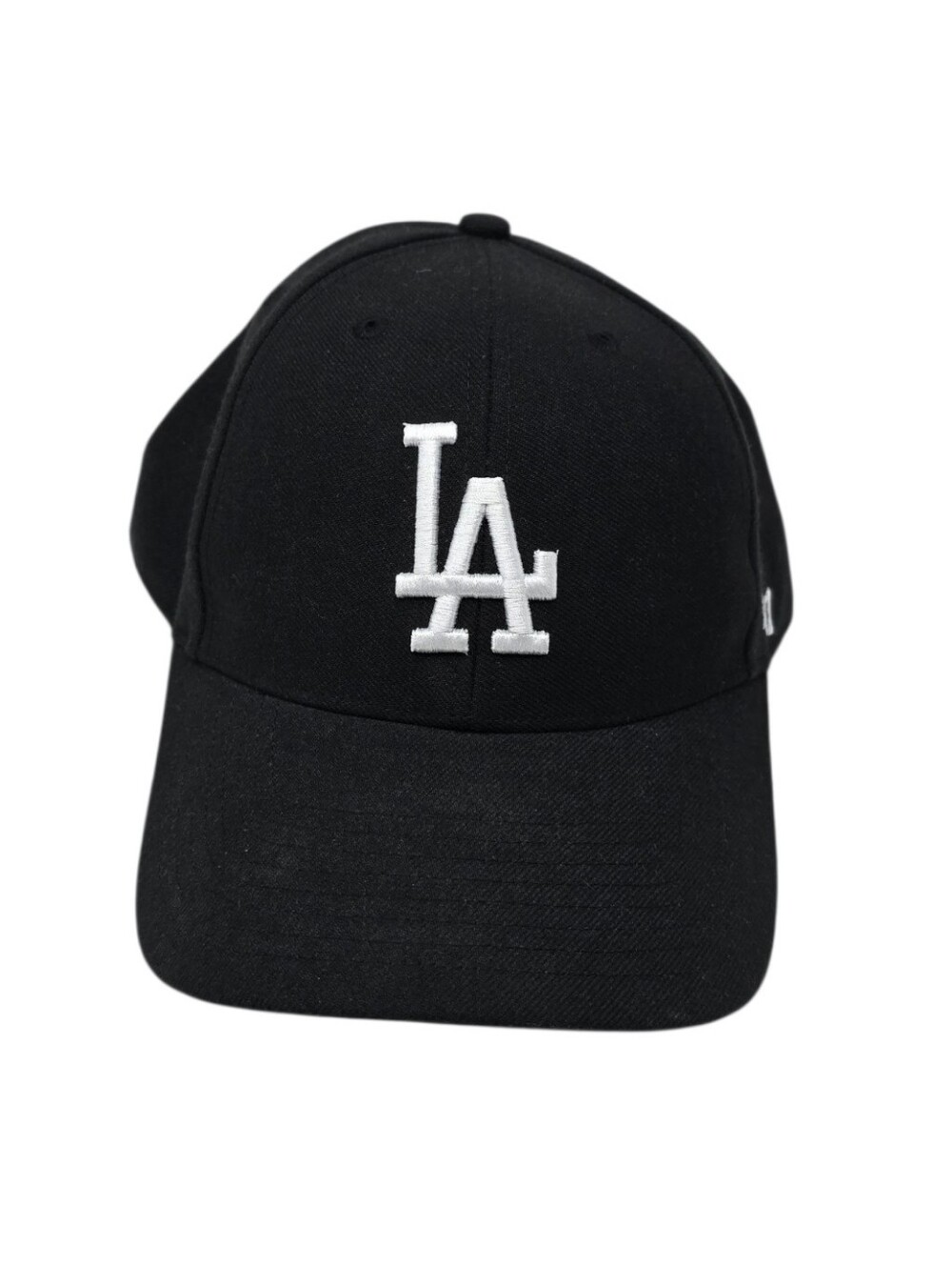47 Brand LA Dodgers MLB Black Strapback Hat Embroidered Baseball Cap OSFA